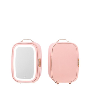 Mini makeup mini refrigerator car beauty refrigerator car dual-purpose office student dormitory breast milk cosmetics