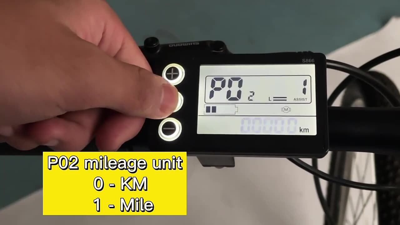 Mountain Bike Lithium Battery Modification Accessories Lcd-S866 Electric Scooter Smart Lcd Instrument/Sm Connector