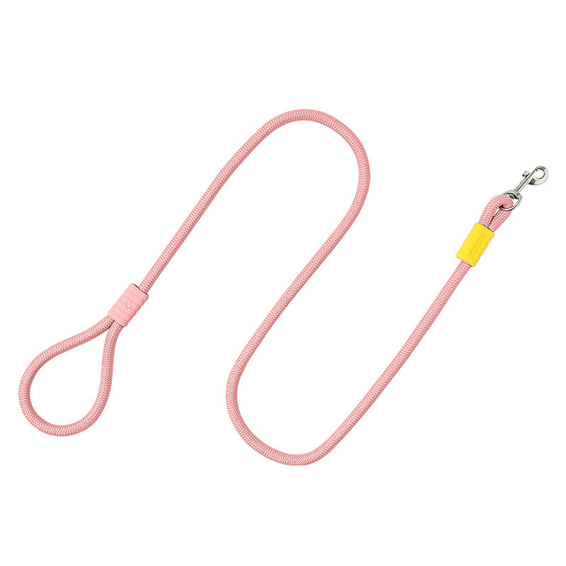 Transfronterizos al aire libre cuerda de tracción de perros cuerda de paseo de perros cuerda redonda multicolor cadena de perros correa de tracción de perros mano cómoda artículos de mascotas