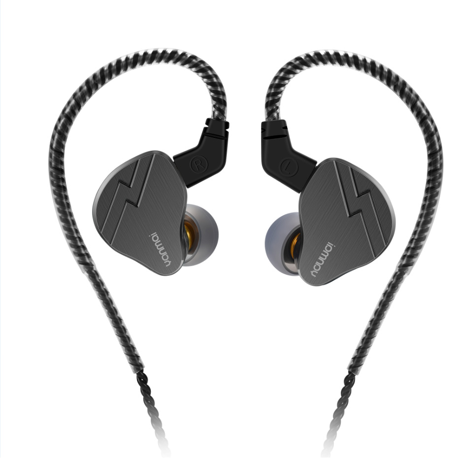 Professional moving iron moving coil hybrid in-ear wired HIFI monitor headset 2.5 m long line 3.5mm connector