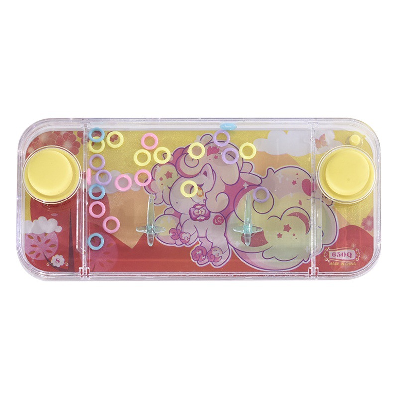 Anillo de agua para niños máquina de agua anillo de agua juego post-90s máquina de juego post-80s infancia nostálgico pequeño juguete