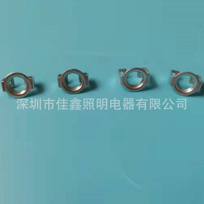 공장 도매 맞춤형 하드웨어 브래킷 나사 고정 액세서리 조명 G9 세라믹 램프 홀더 홀더 브래킷