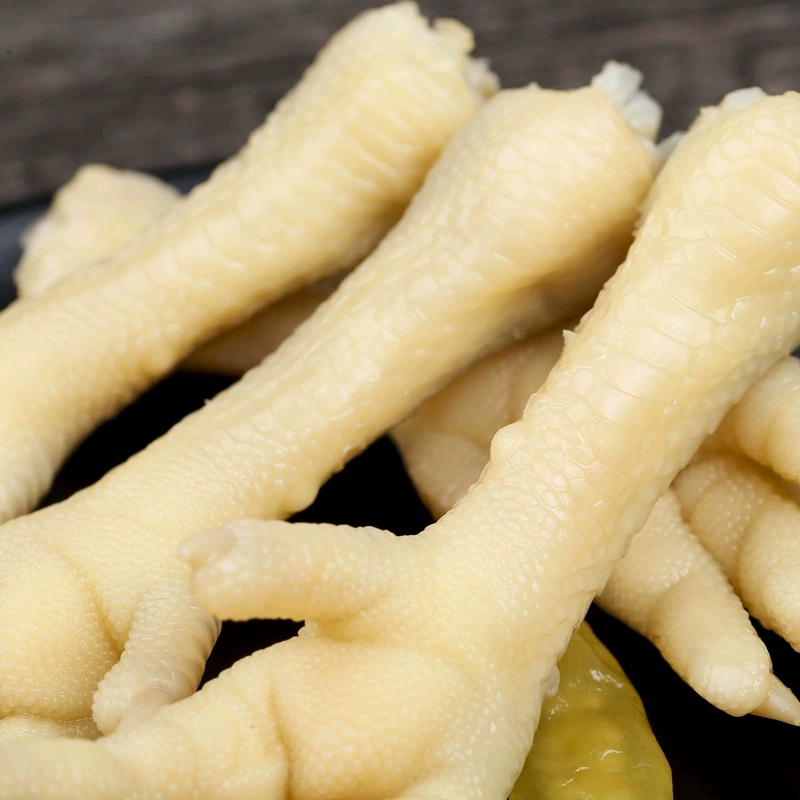 Маринованные куриные лапки с перцем, острый снек, 30 г, чунцинская продукция