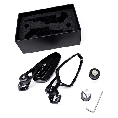 Motorcycle rearview mirror all aluminum Car mirror