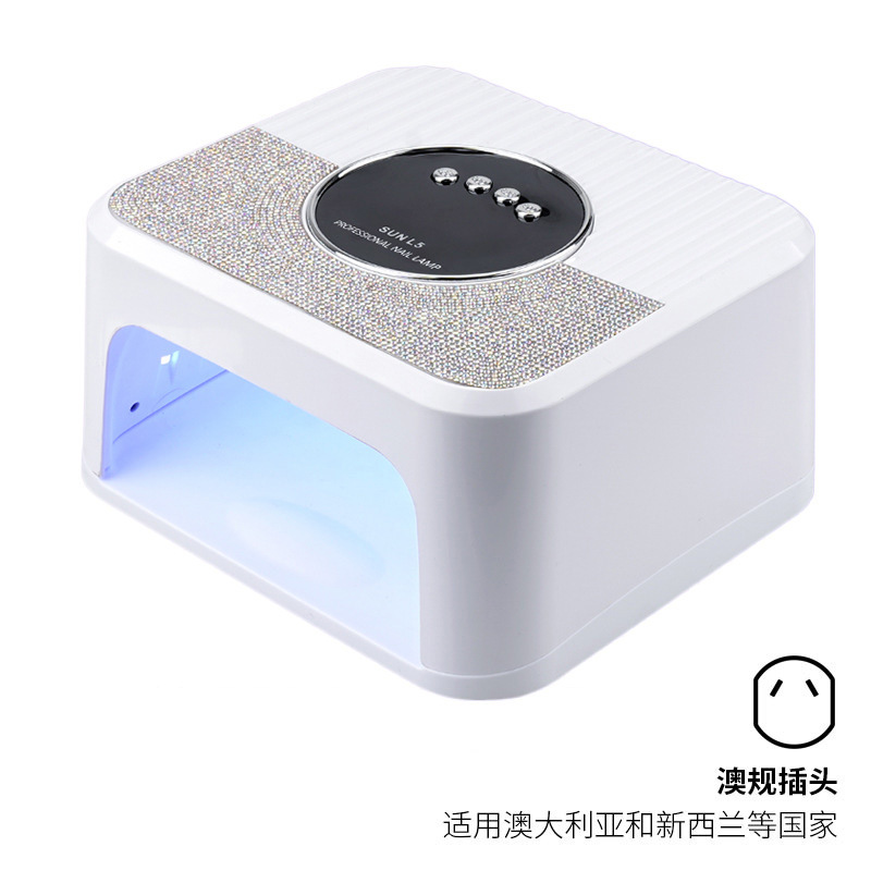 Lámpara de manicuras transfronteriza de alta capacidad 268W de alta potencia de dos manos de manicuras de uñas de secado rápido pegamento de manicuras de luz de terapia de la tienda de manicuras