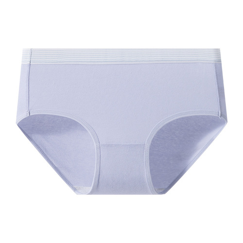 Japanese women's underwear, pure cotton, small, fresh, breathable, schoolgirl's seamless mid-waist girl's briefs, good breathability