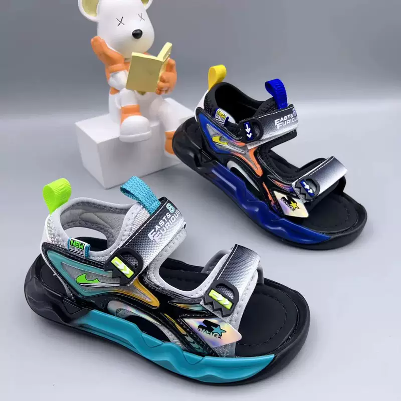 富宝龙 Summer sandals, beach shoes for boys, 2025 years, for adolescents