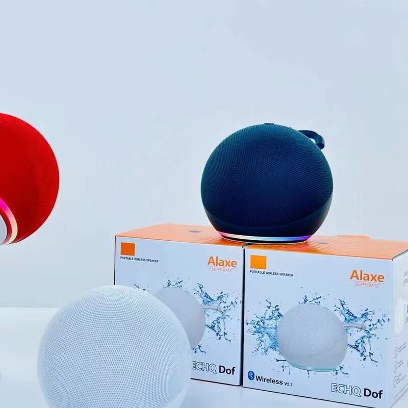 国境を越えた新型Alaxe無線スピーカー壁面スタンド布芸カード小音響デスクトップミニ重サブウーファ|undefined