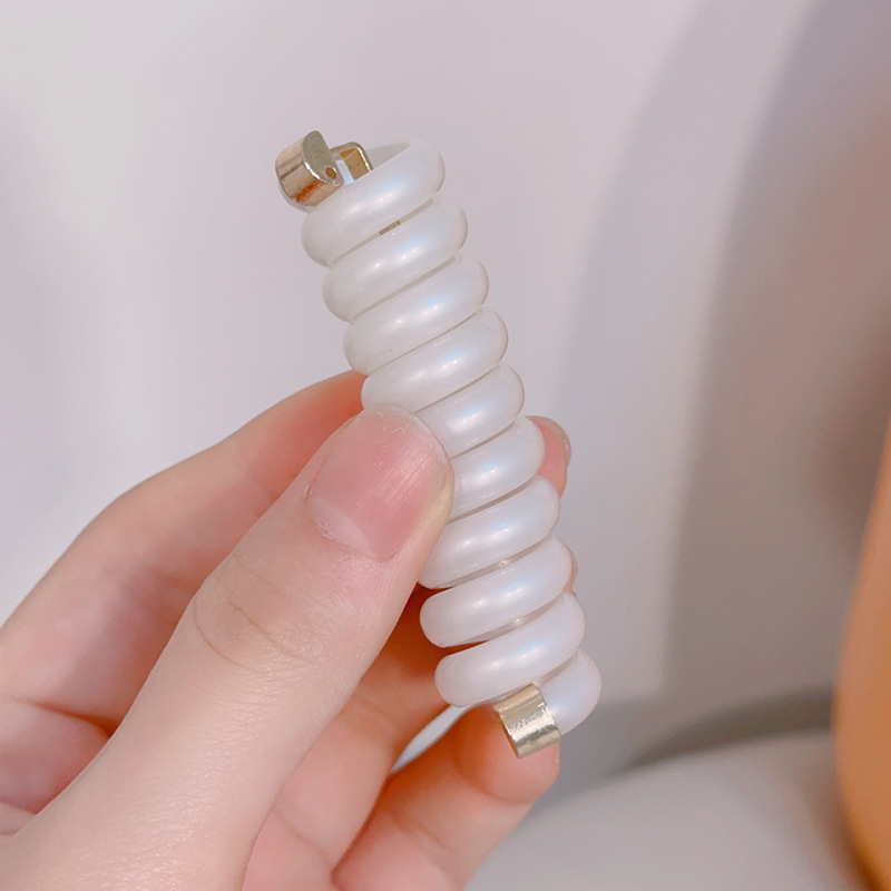 Nueva diadema con cordón para teléfono para mujer, alta gama, de aspecto alto, cabello trenzado, banda de goma, lazo para el cabello para niños, cabello trenzado con cola de caballo