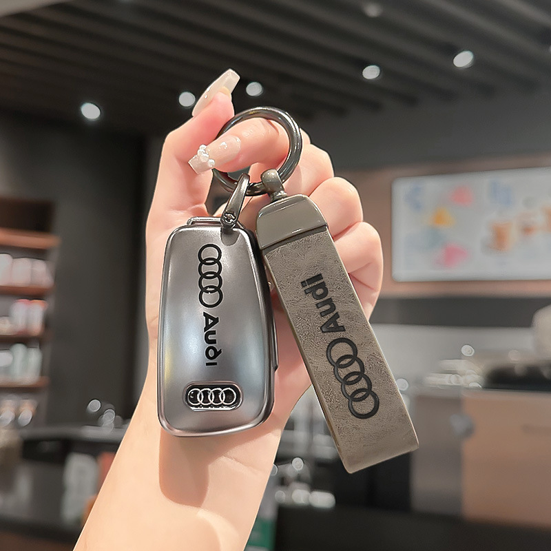 For Audi Q3 key set Q2L/A1 old folding car TPU key case supplies A3 buckle Q7 protective case For Audi Q3 key set Q2L/A1 old folding car TPU key case supplies A3 buckle Q7 protective case