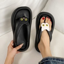 时尚卡通BB狗拖鞋女款室内居家居2404新款轻便软底凉拖鞋男式批发