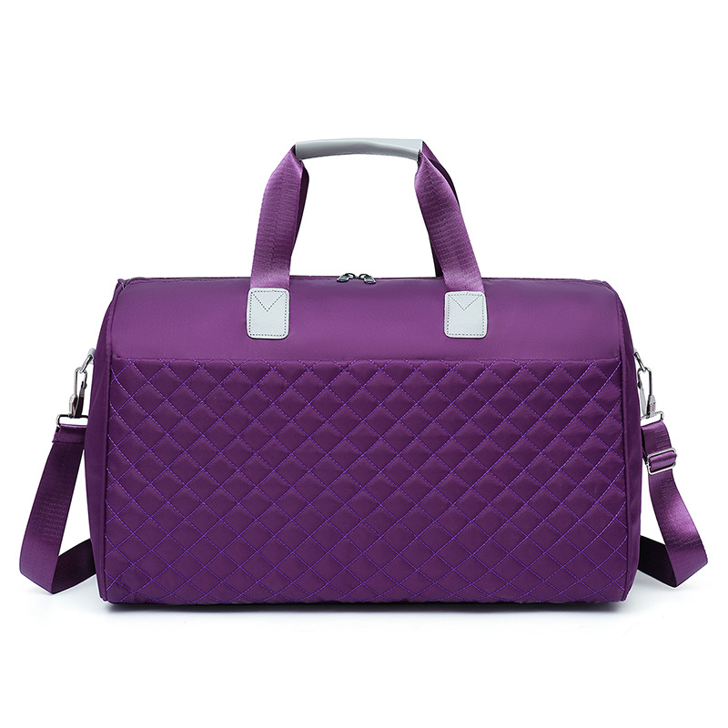 2024 Bolso de yoga de fitness deportivo portátil de gran capacidad de nuevo estilo transfronterizo Mochila de viaje al aire libre de corta distancia Lingge de moda