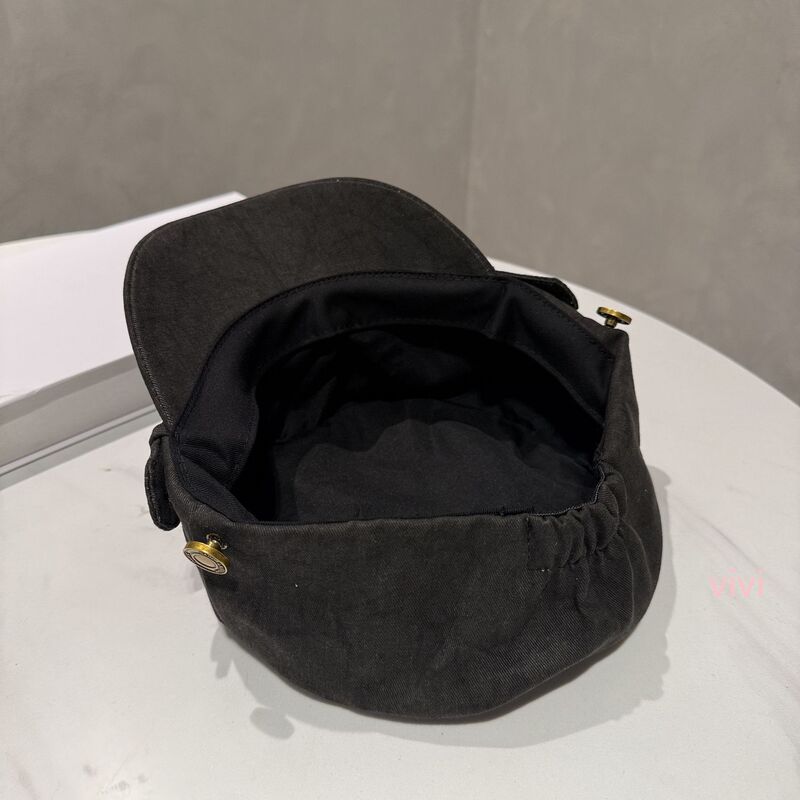 美式复古平顶贝雷帽女2025新款做旧水洗文艺百搭显脸小鸭舌帽子潮|undefined