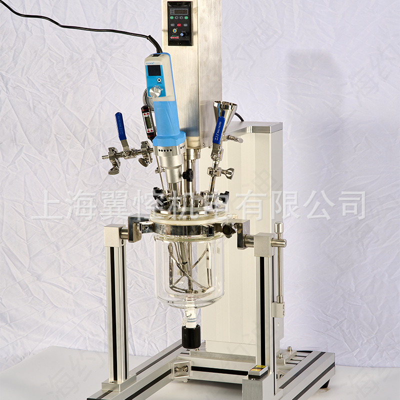 镍酸锂真空分散反应釜 实验室均质乳化机 锰酸锂高速混合搅拌器