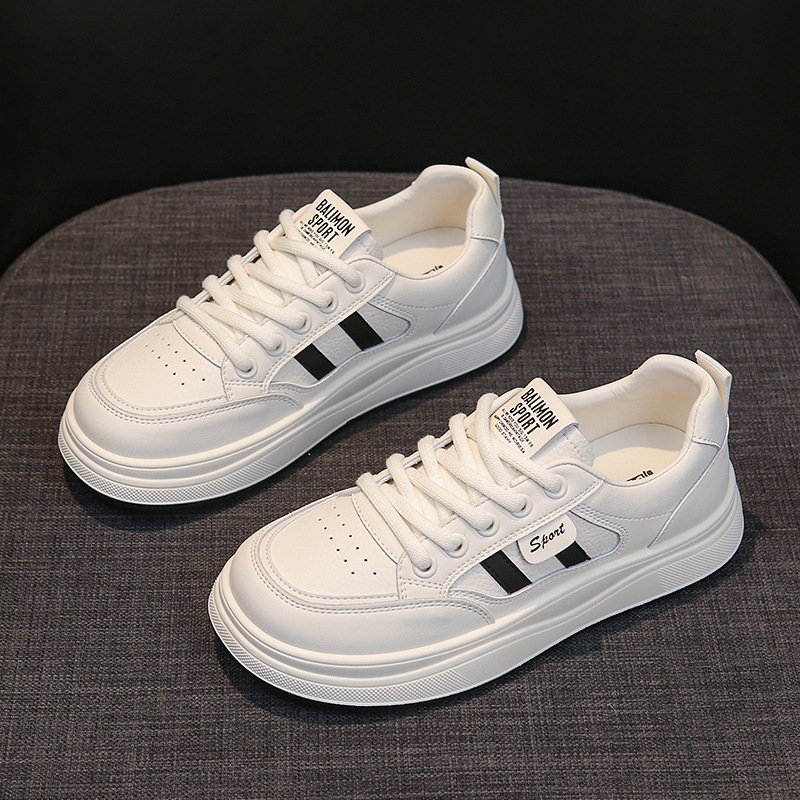 Zapatos de mujer, zapatos blancos, modelos de mujer 2025, nuevos estilos de verano, zapatillas de deporte casuales para estudiantes