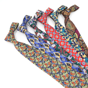New printed 9CM men's tie printed square scarf trendy evening party suit matching pocket towel tie suit