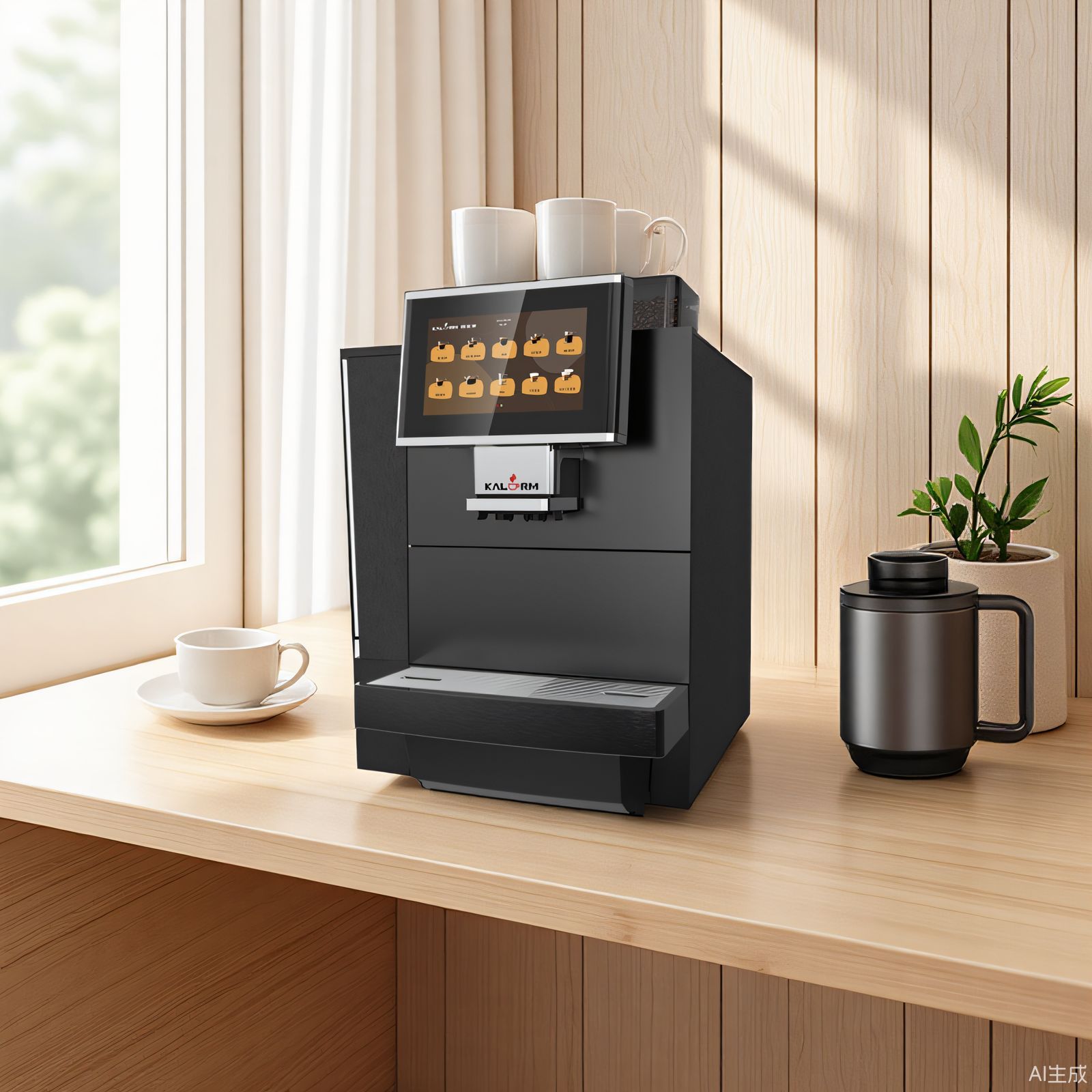 Calamity E50LT máquina de café comercial de molienda automática americana italiana 15 tazas de garantía de producción continua