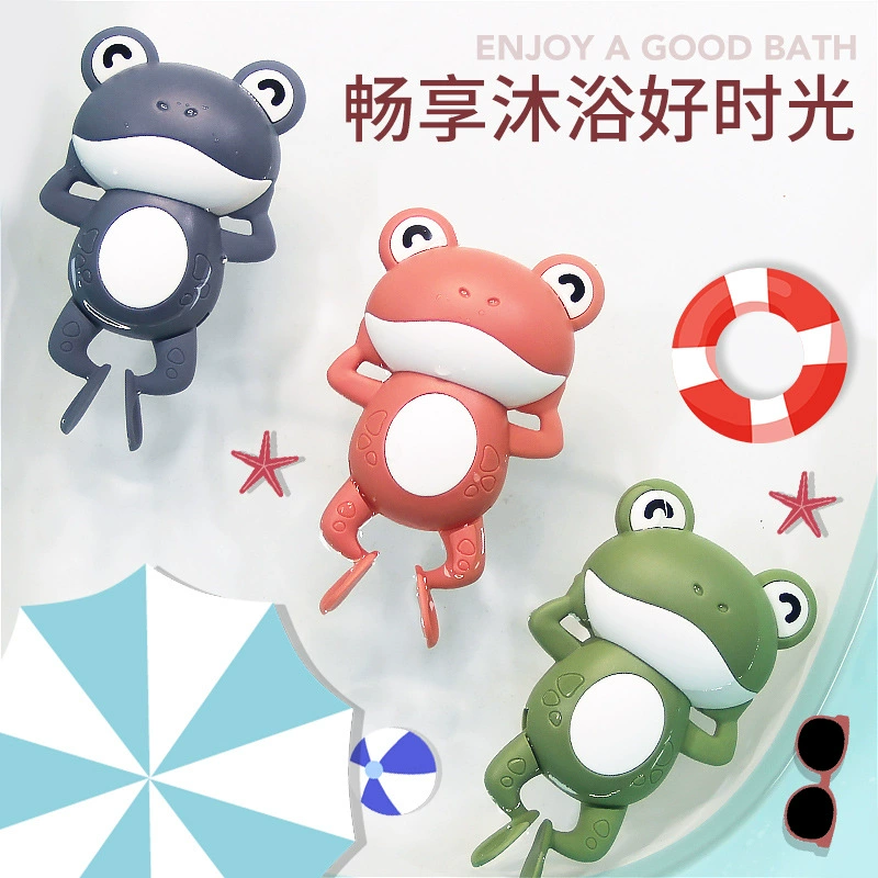 Кукольная игрушка для пляжа с заводным механизмом, игра в воде