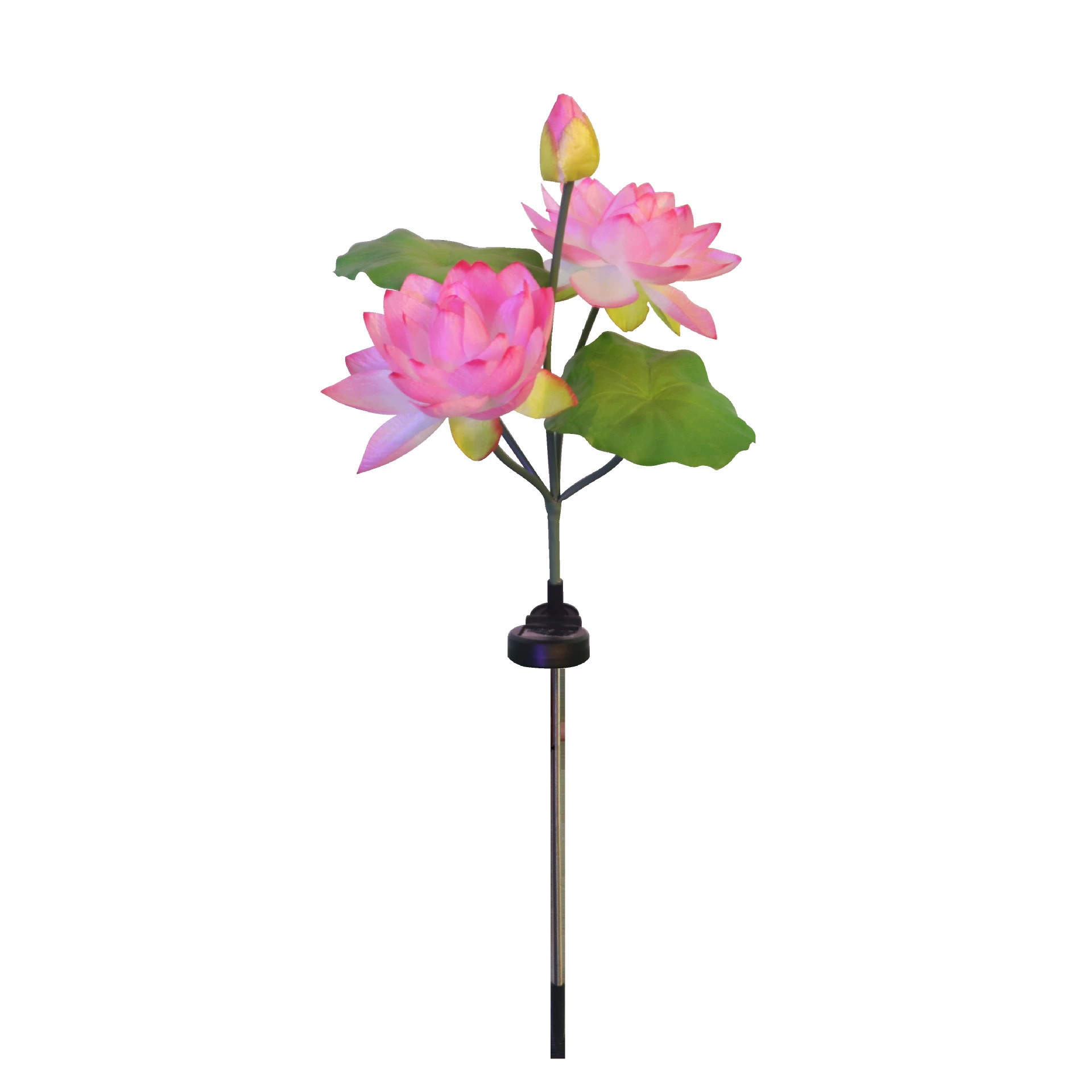 Travel flashlight solar-powered, LED artificial lotuses, garden lights for gazebo, new collection