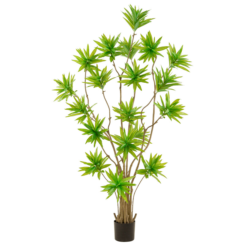 Comercio exterior nueva planta de simulación lirio de bambú en maceta gran piso árbol de simulación hogar decoración de interiores lirio de bambú