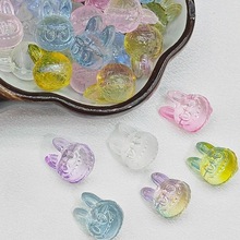 捷克ins风琉璃拉布布异形玻璃珠手工DIY手链项链串珠材料饰品配件
