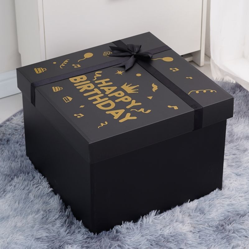 包装大号盒生日包装盒男生特大号惊喜零食盒礼品盒空盒子