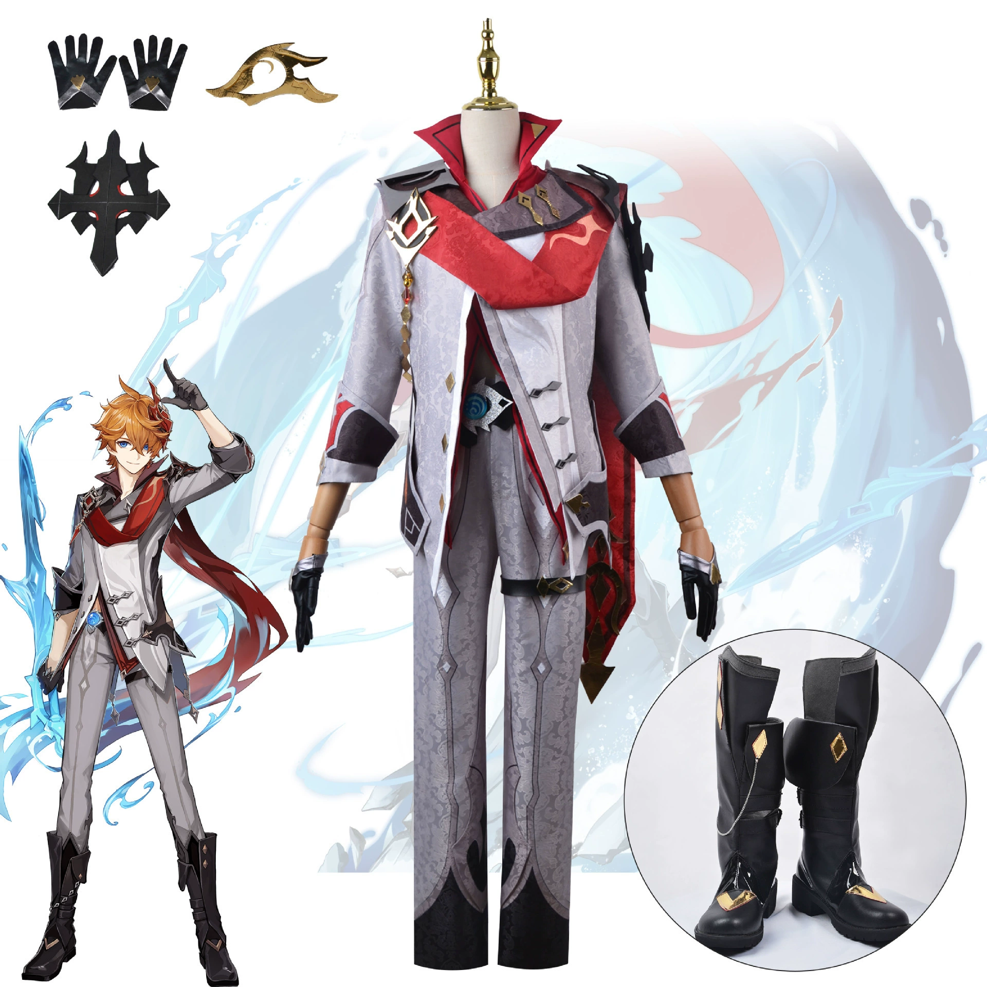 Original God D'Adalia cos costume Fool's Executive Officer D'Adalia cosplay costume complete set