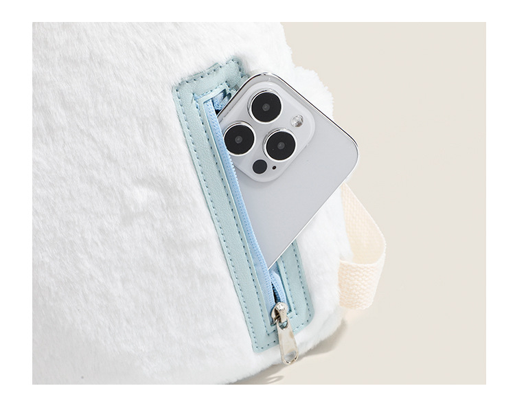 Little Bear Meilad Plüsch Niedlicher Lustiger Kleiner Rucksack, Nischen-Reisetasche, Herbst und Winter_voghion.com