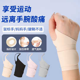 跨境健身护腕防扭伤羽毛球运动手关节劳损护腕便携腱鞘固定手腕带