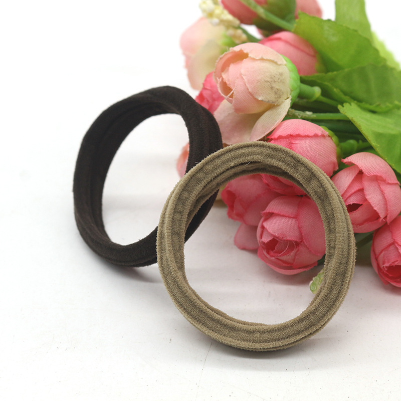 5条装奶茶色毛巾圈