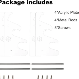 收纳架;其他有机玻璃;收纳盒