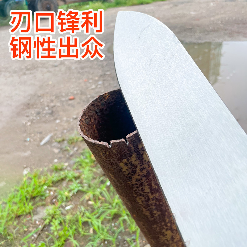 M212 mango de plástico exportación África Sudamérica cuchillo de caña de azúcar acero manganeso endurecido engrosado corte de árboles cortador de madera pesca al aire libre camino abierto