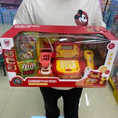 子供用スーパーマーケットレジおもちゃ女の子ままごとレジ自動販売機教育誕生日プレゼント3歳男の子1