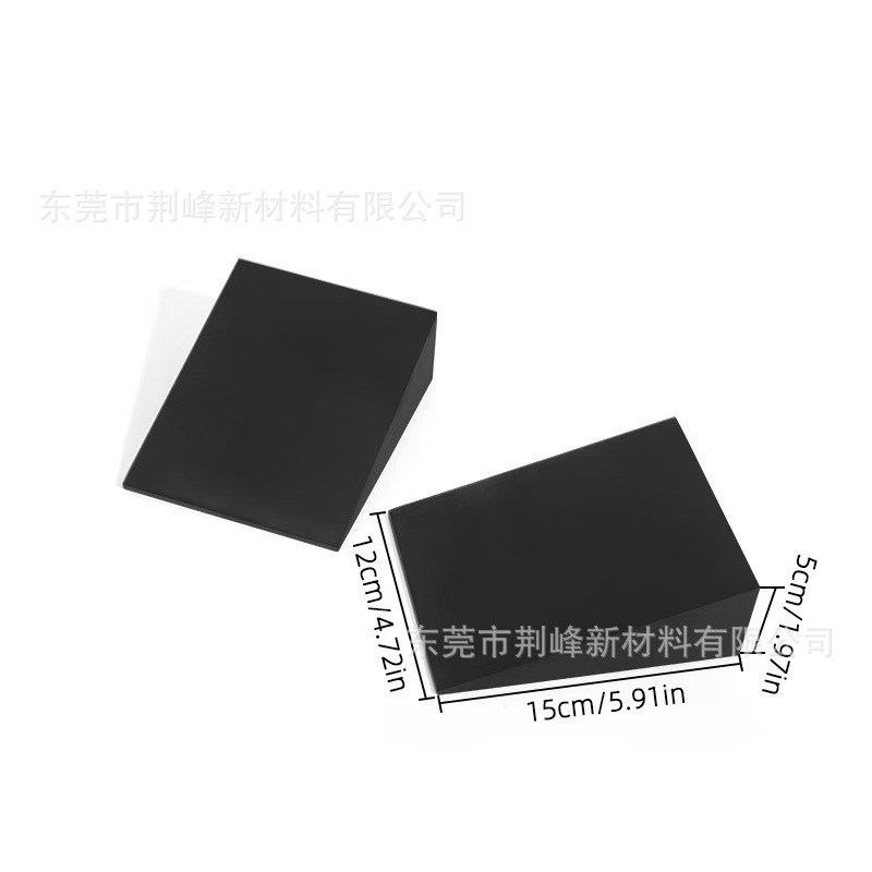 泡沫瑜伽辅助EVA深蹲举重缓冲拉筋斜板斜坡踏板斜面三角瑜伽斜砖|undefined