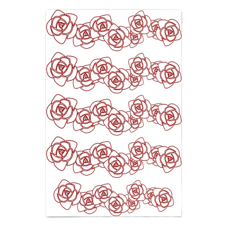 Mantra espalda guerra tatuaje pegatinas COSPLAY pegatinas colección anime tatuaje pegatinas Tigre palo Youren tatuaje pegatinas