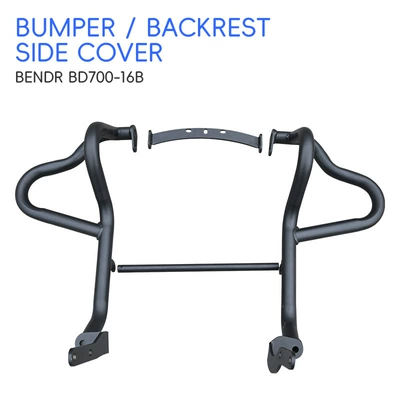 Suitable for Benda Graystone 707 crash bars, anti-fall bumpers, foldable backrest, rear rack, quick-release side bags, tail rack modification