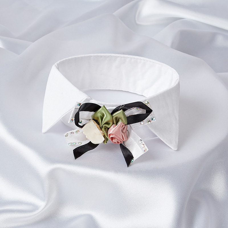 Parfait Pet Direct Selling Pet Supplies Dog And Cat Bow Tie Fake Collar Bow Decoration One Piece Drop Shipping