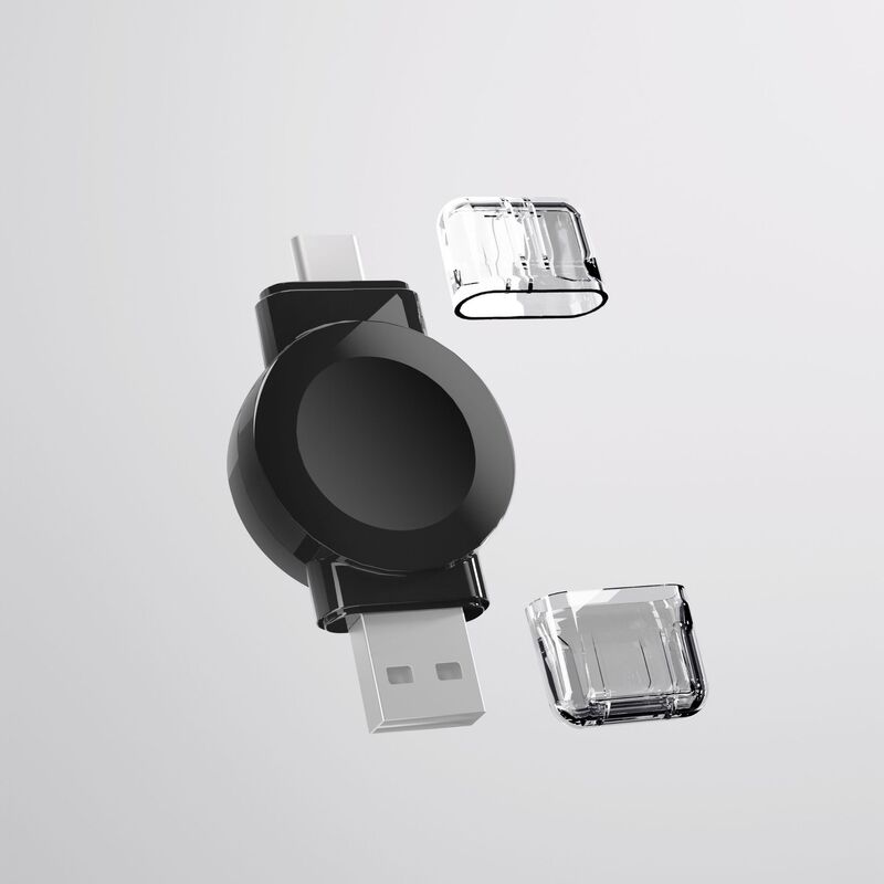 Mini Popular Portable Wireless Watch Charger USB Type-C Dual Interface Magnetic Suction 2.5W Wireless Charger Mini Popular Portable Wireless Watch Charger USB Type-C Dual Interface Magnetic Suction 2.5W Wireless Charger