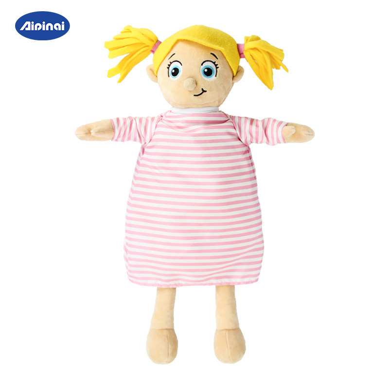 Cuerpo cognitivo de los niños órgano estructura corporal rompecabezas juguetes de educación temprana material didáctico para niños sosteniendo la muñeca órgano cognitivo