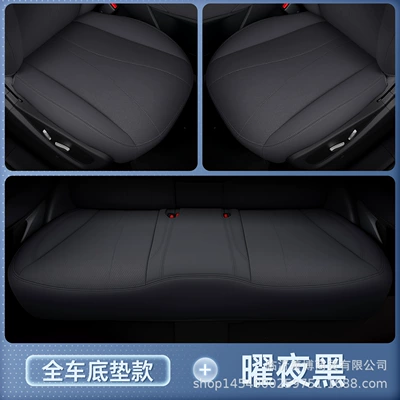 for Byd Sea Lion 06Ev/Dmi: Modelə uyğun (Original) oturacaq örtükləri - upgraded-invisible-style-hylux-06-midnight-black-full-car-floor-mats-no-specifications