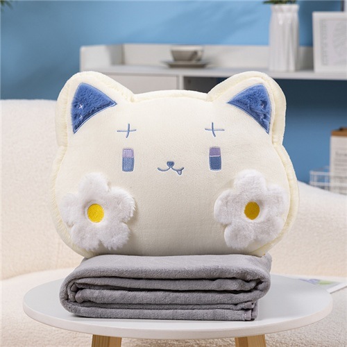 화화고양이+담요