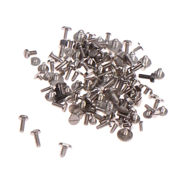 100 Pieces of Watch Movement Accessories Screws in Various Sizes Watch Movement Screws