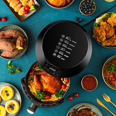 全自動スマートエアフライヤー自動電源オフ多機能フライヤーなし大容量ポテトフライヤープレゼント