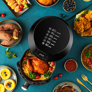 Automatic intelligent air fryer automatic power off multifunctional non-Fryer large capacity french fries Fryer gift