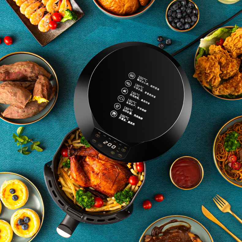 Automatic intelligent air fryer automatic power off multifunctional non-Fryer large capacity french fries Fryer gift