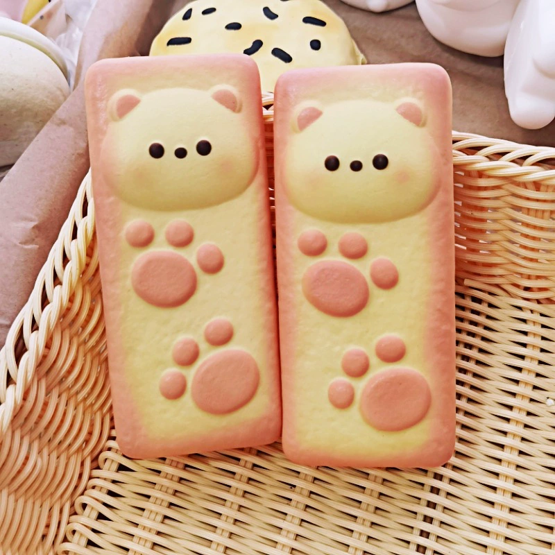 Slime, toy, bread, toast, anti-stress