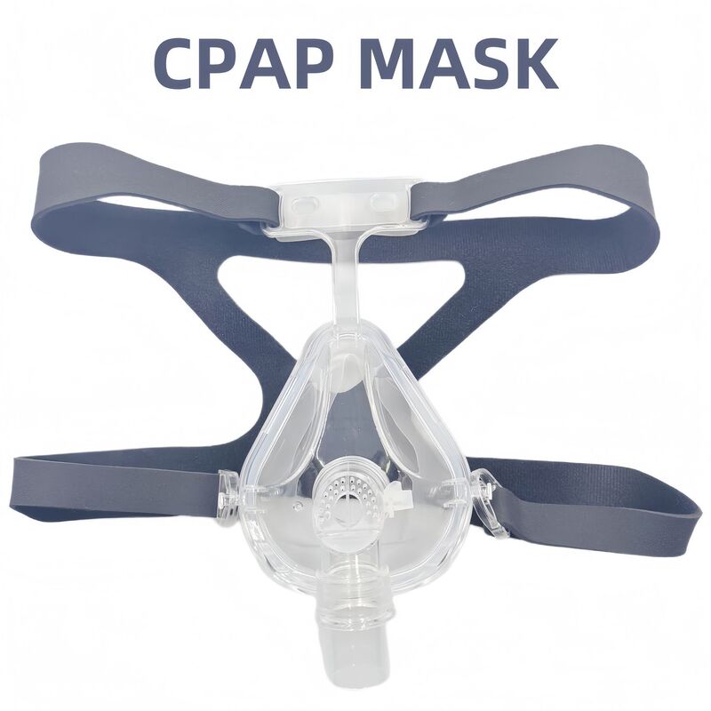Atomized Mask Cpap Mask Ventilator Mask Nasal Mask Silicone Mask Universal Type with Headband Export Export Atomized Mask Cpap Mask Ventilator Mask Nasal Mask Silicone Mask Universal Type with Headband Export Export