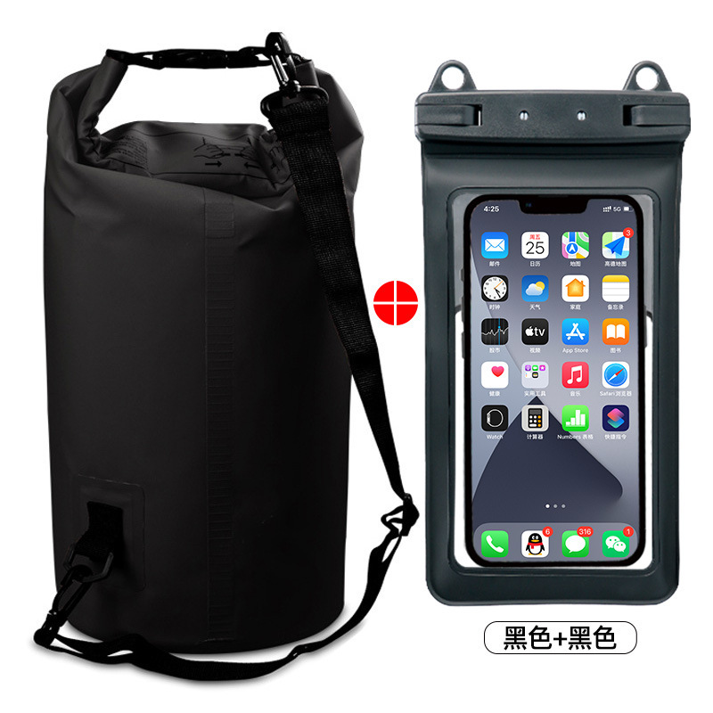 Verano playa caliente deriva bolsa de natación al aire libre mochila individual PVC impermeable bolsa de teléfono móvil Portátil Bolsa de cubo grande