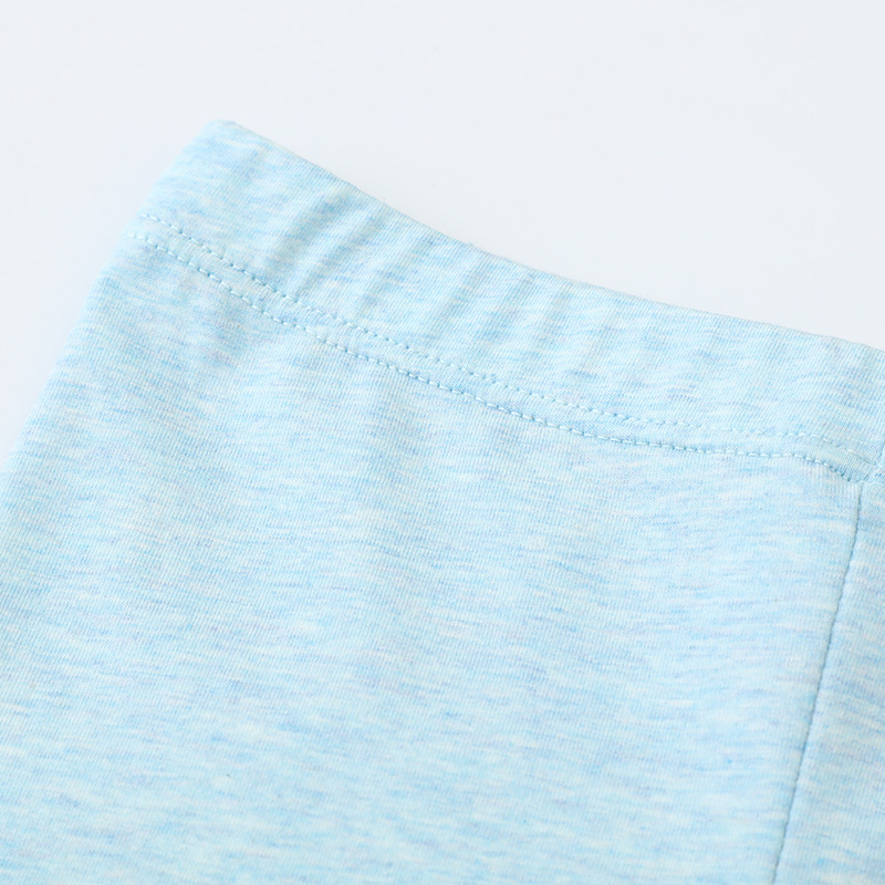 Polainas de las niñas bebé de punto flor hilado pantalones de algodón ropa de los niños primavera y otoño ropa exterior de los niños delgados pantalones de las niñas