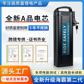海霸48V电动车36伏锂电池代驾折叠二轮车防爆足容电池智能防护